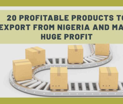 Ultimate List: 20 Profitable Products to export from Nigeria and make Huge Profit