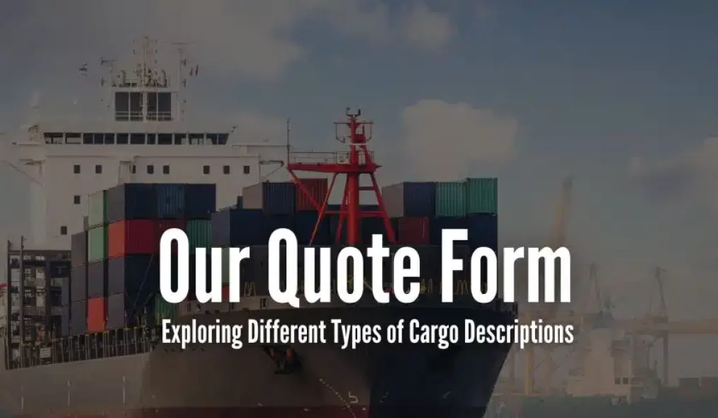 Understanding the Different Types of Cargo Descriptions