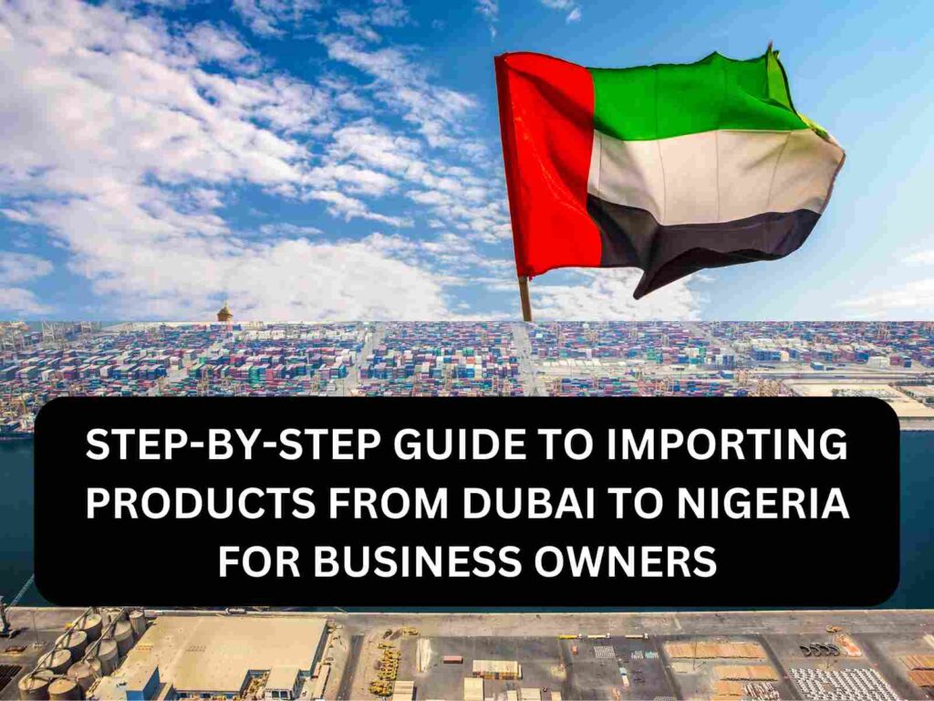 Ship From Dubai To Nigeria