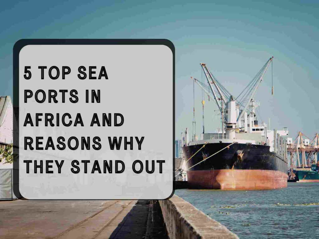 5 Top Sea Ports in Africa and Reasons why They Stand Out